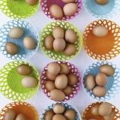 Eggs in a basket